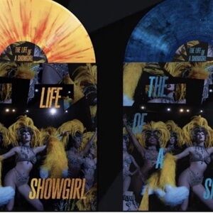 TAYLOR SWIFT: The Life of a Showgirl “Baby, That’s Show Business” Set Of 2 NEW